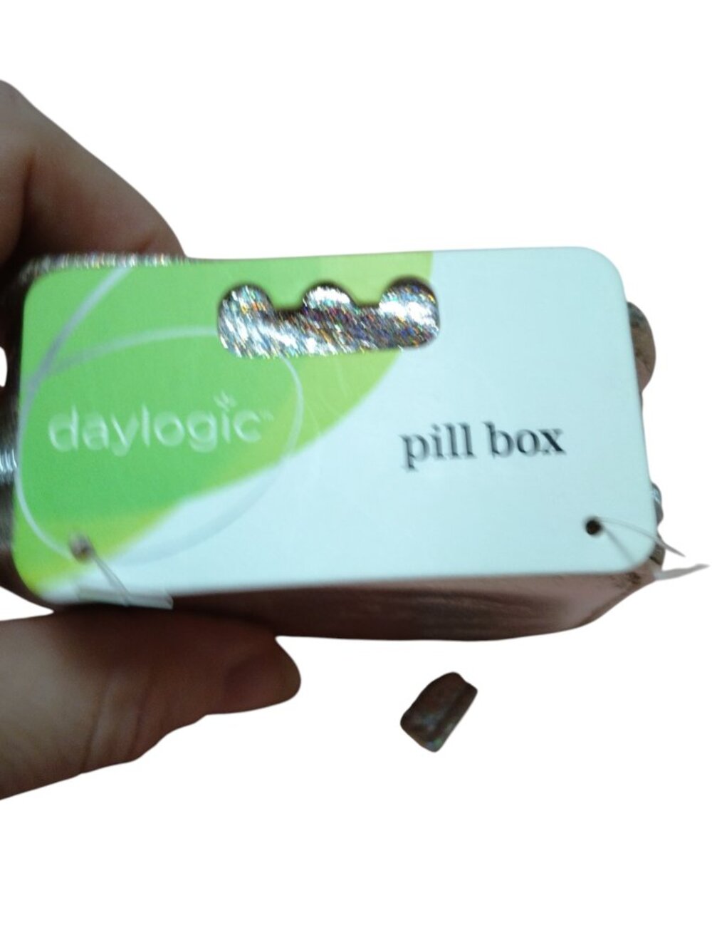 Daylogic Rite Aid Pill Box With Zip Around Case Set Of 2 Weekly Travel - Picture 2 of 6